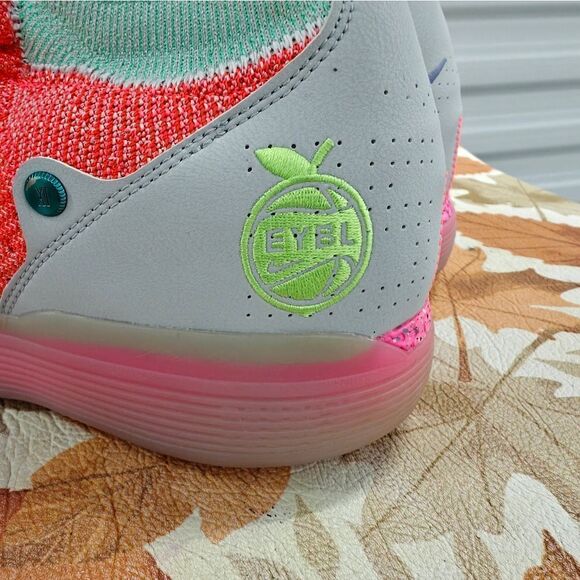 Nike Zoom KD 11 XI EYBL PE Hot Punch Lime AO2604-600 Men\'s Shoes Size 18 main image 6